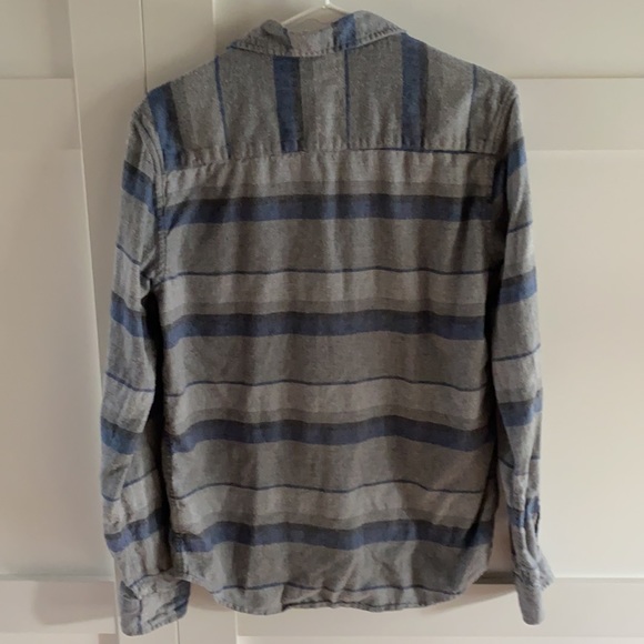 Men’s Cape Juby blue and grey flannel - Picture 3 of 3